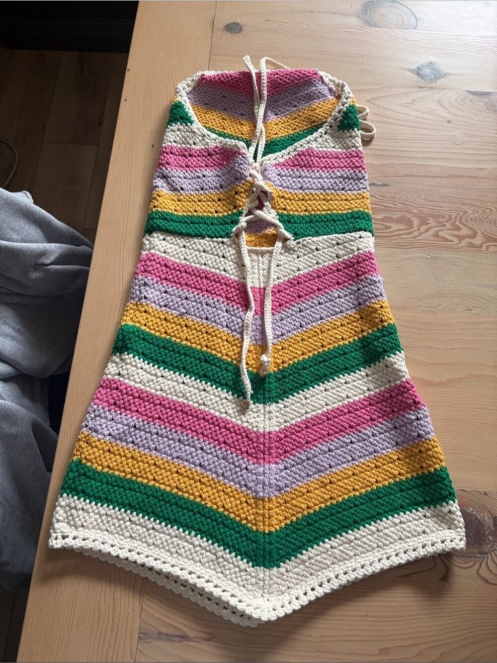 MAJE- Ramina Knit Stripe Dress - Picture 10 of 15